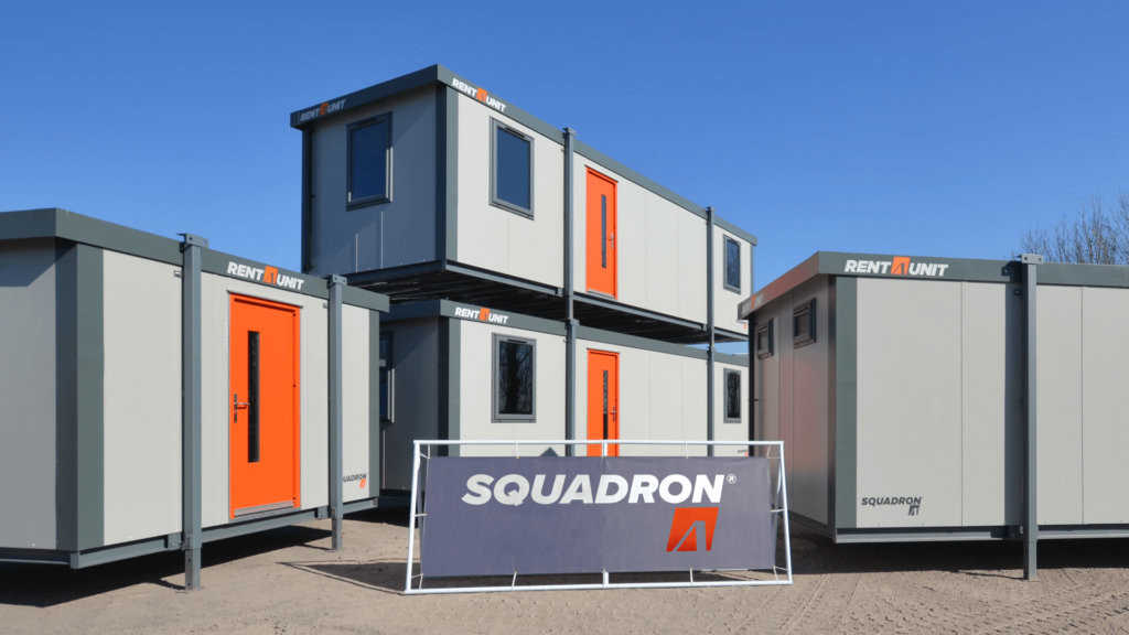 Navy Stackable Building 🎬 Action Squadron® Portable Buildings : No1 ContainerKing®