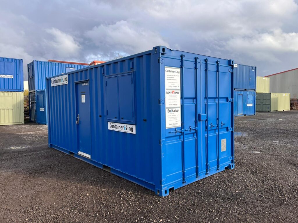 20ft anti-vandal site canteen