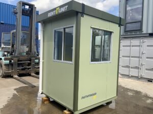 Containerking® sentry box for hire