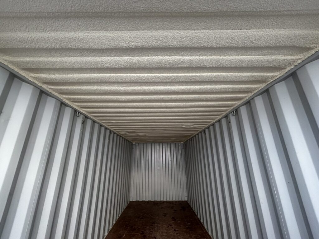 20ft insulated shipping container