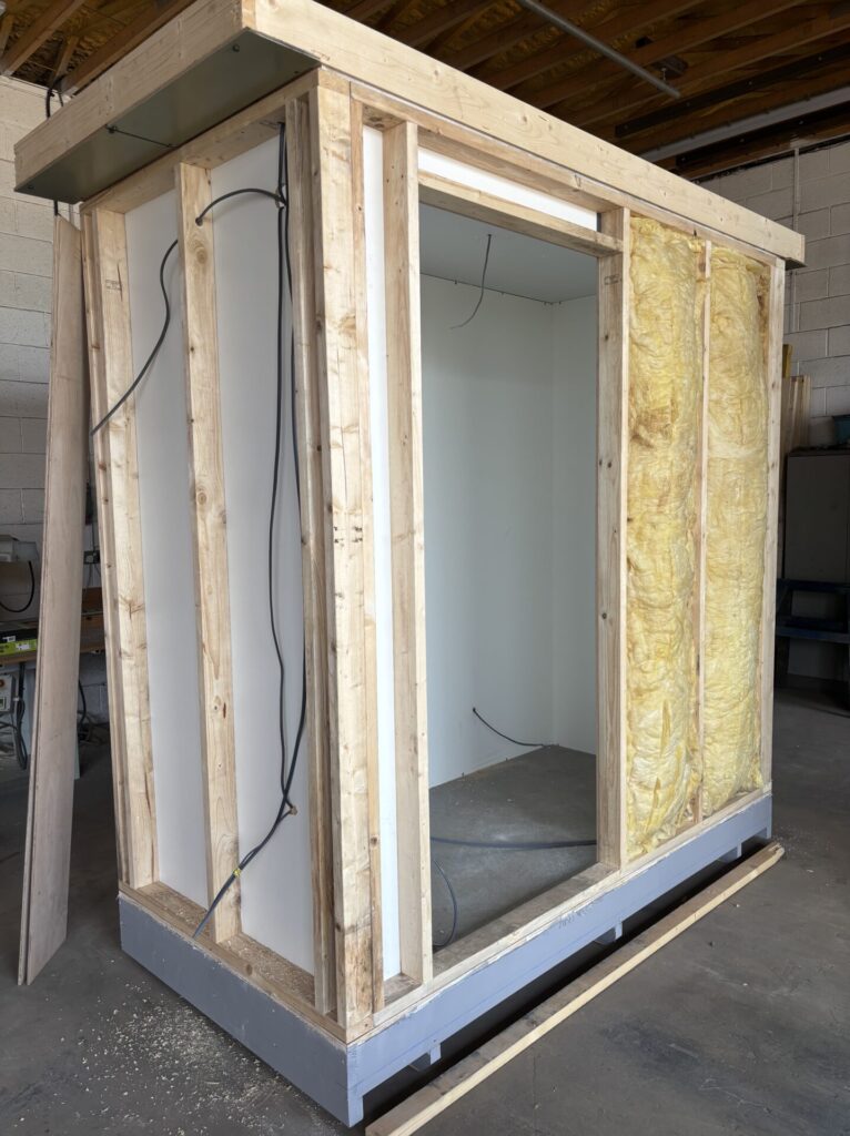 factory relocatable large cleaning / storage cupboard