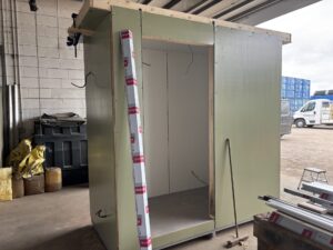 relocatable cleaning cupboard