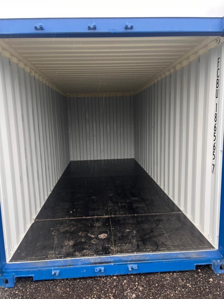 spray foam anti condensation ceiling 20ft shipping container