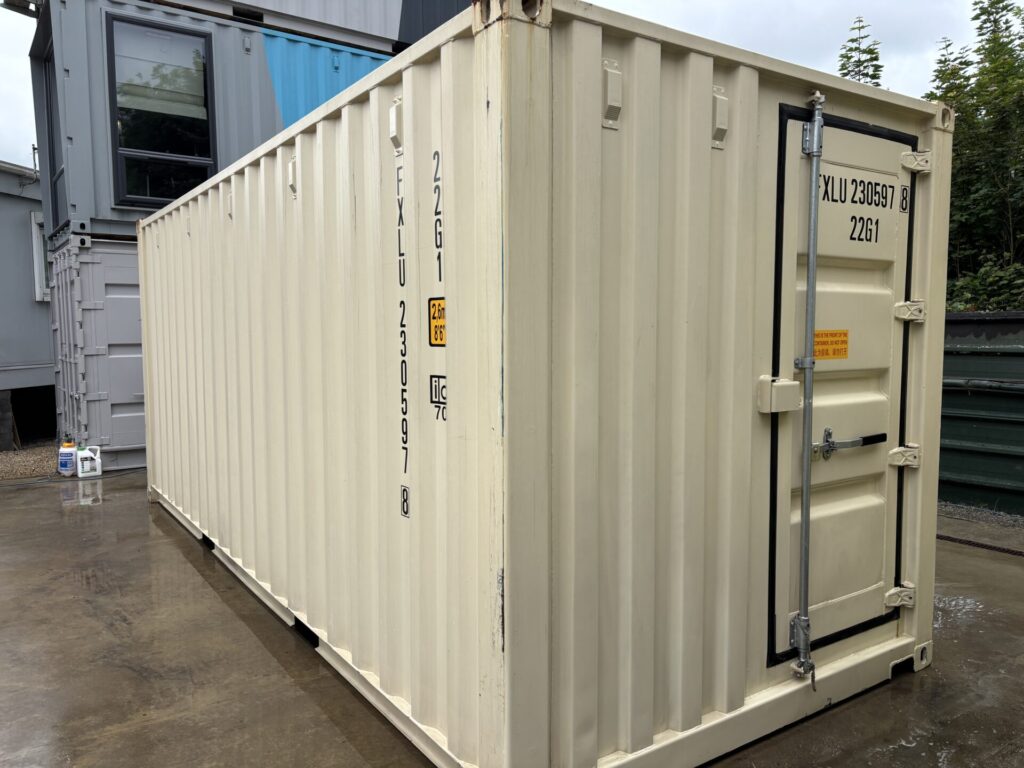 20ft tri door shipping container