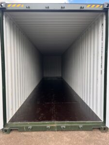 new clean internal 40ft high cube shipping container 