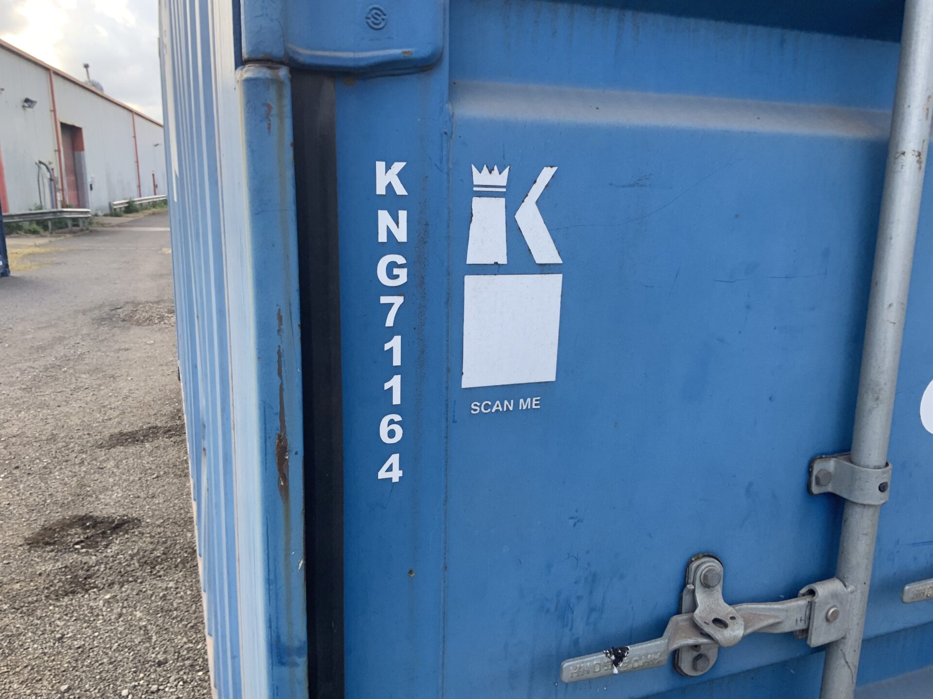 20ft builders container doors KNG71164