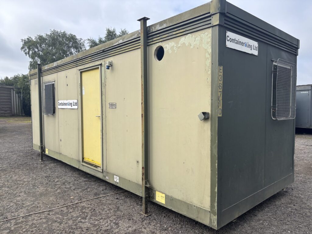 Used Elliott A21 portable building on jacklegs KNG71190